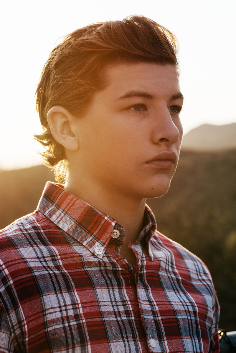 Tye Sheridan Verge Photo by Jeff Vespa