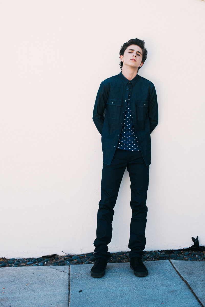 Timothee Chalamet Verge Jeff Vespa